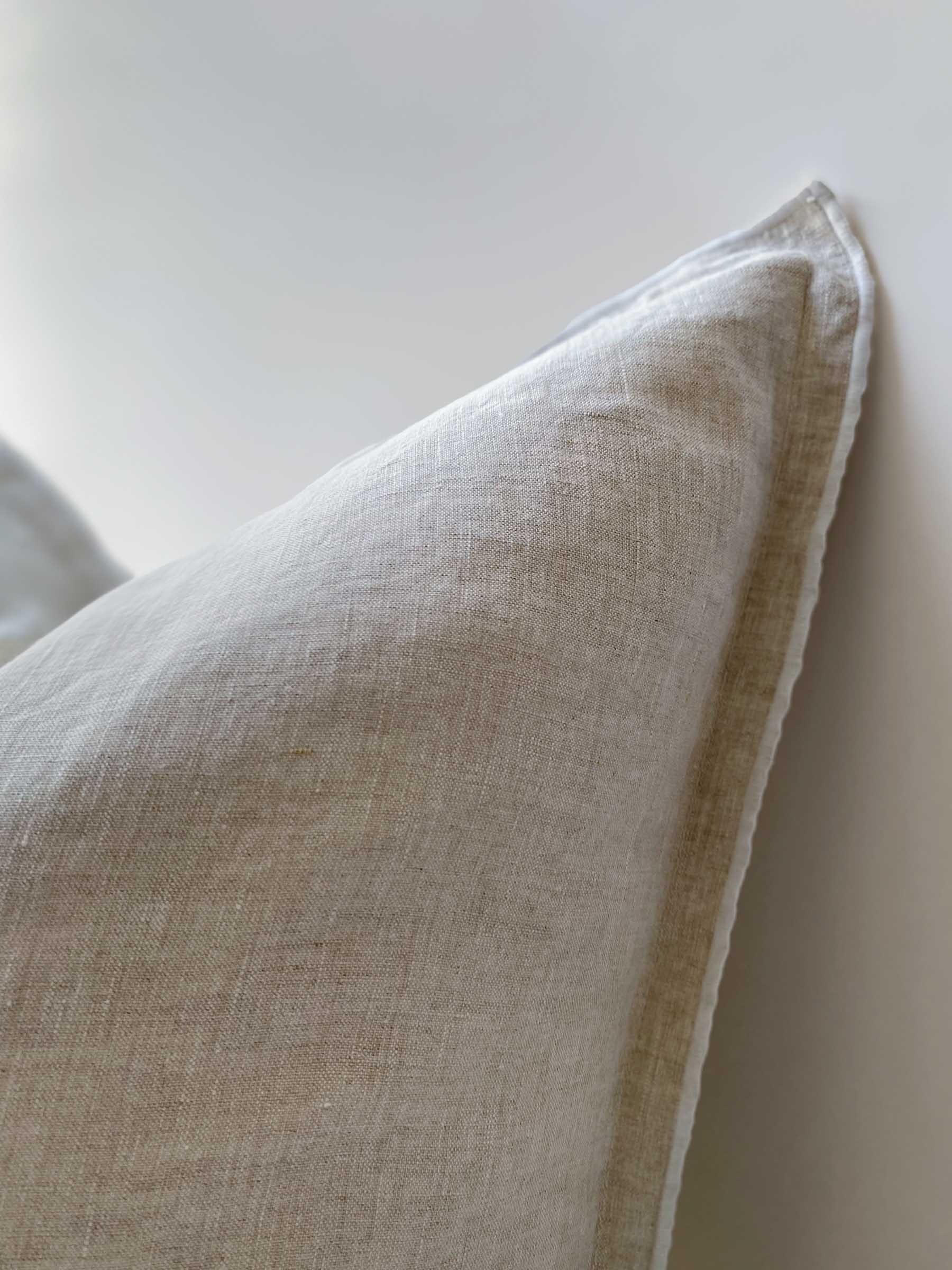 Harlow Linen Cushion Natural