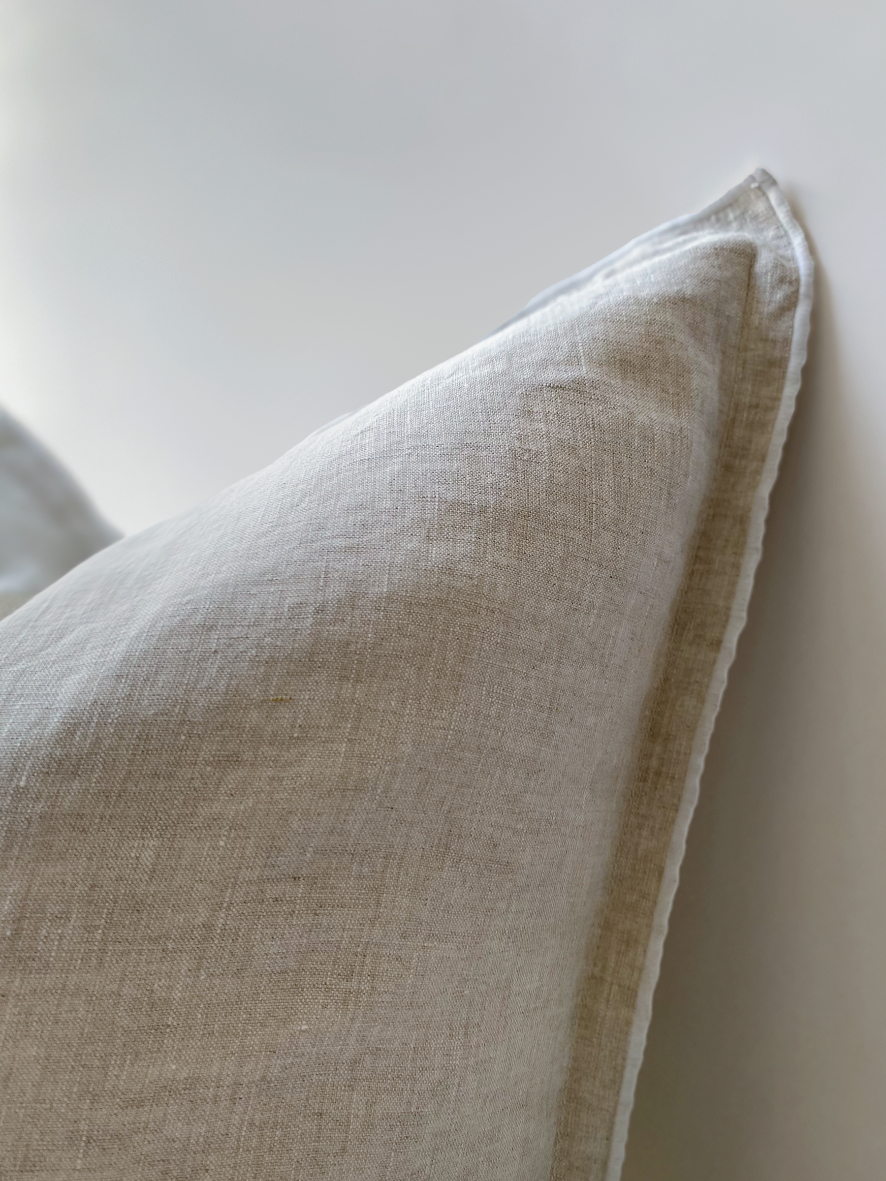Harlow Linen Cushion Natural