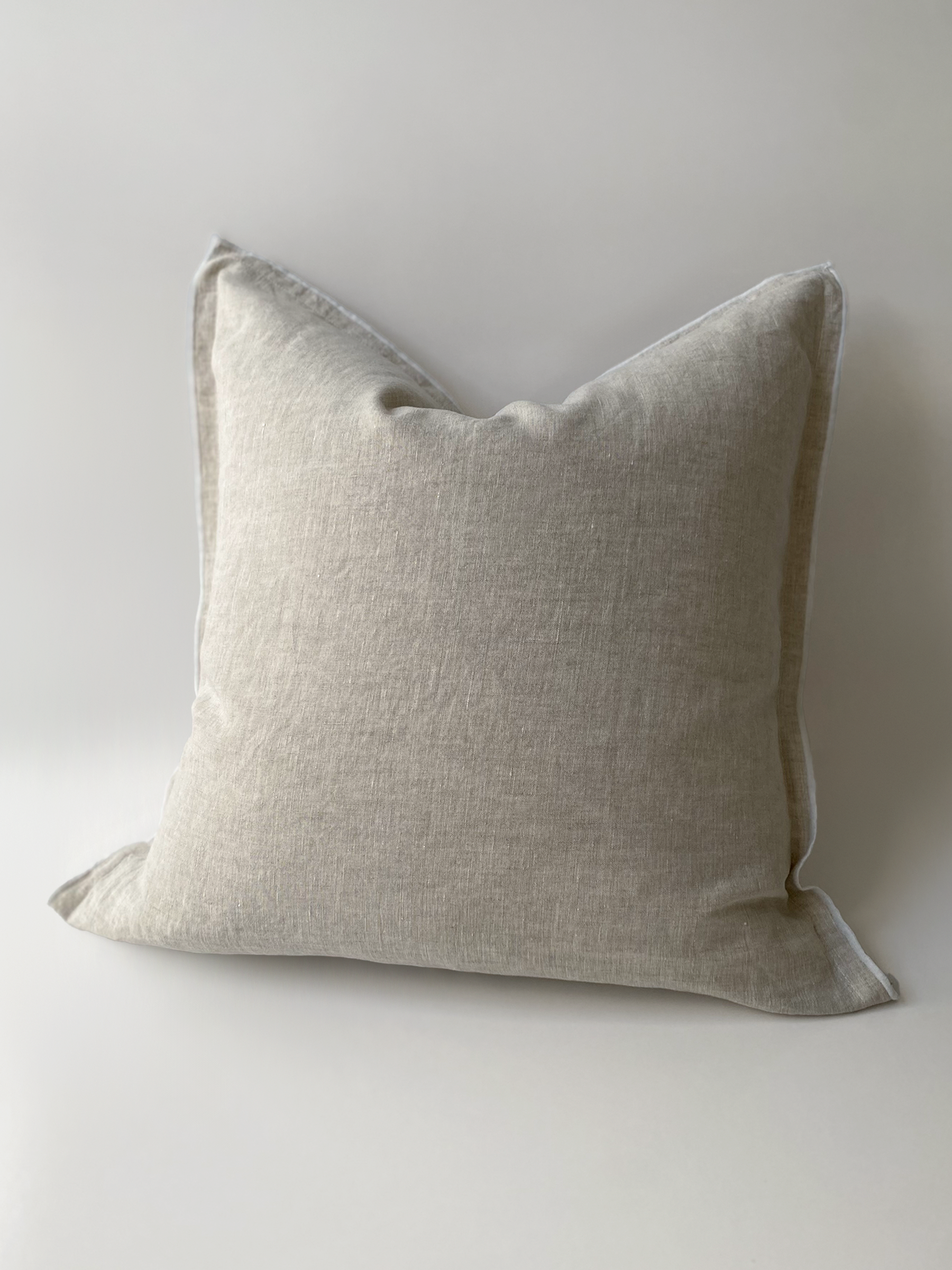 Harlow Linen Cushion Natural