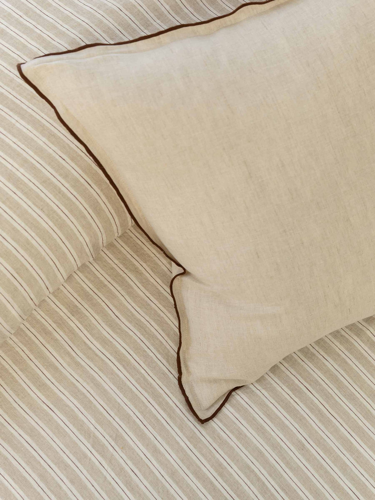 Harlow Linen Cushion Natural | PRE ORDER
