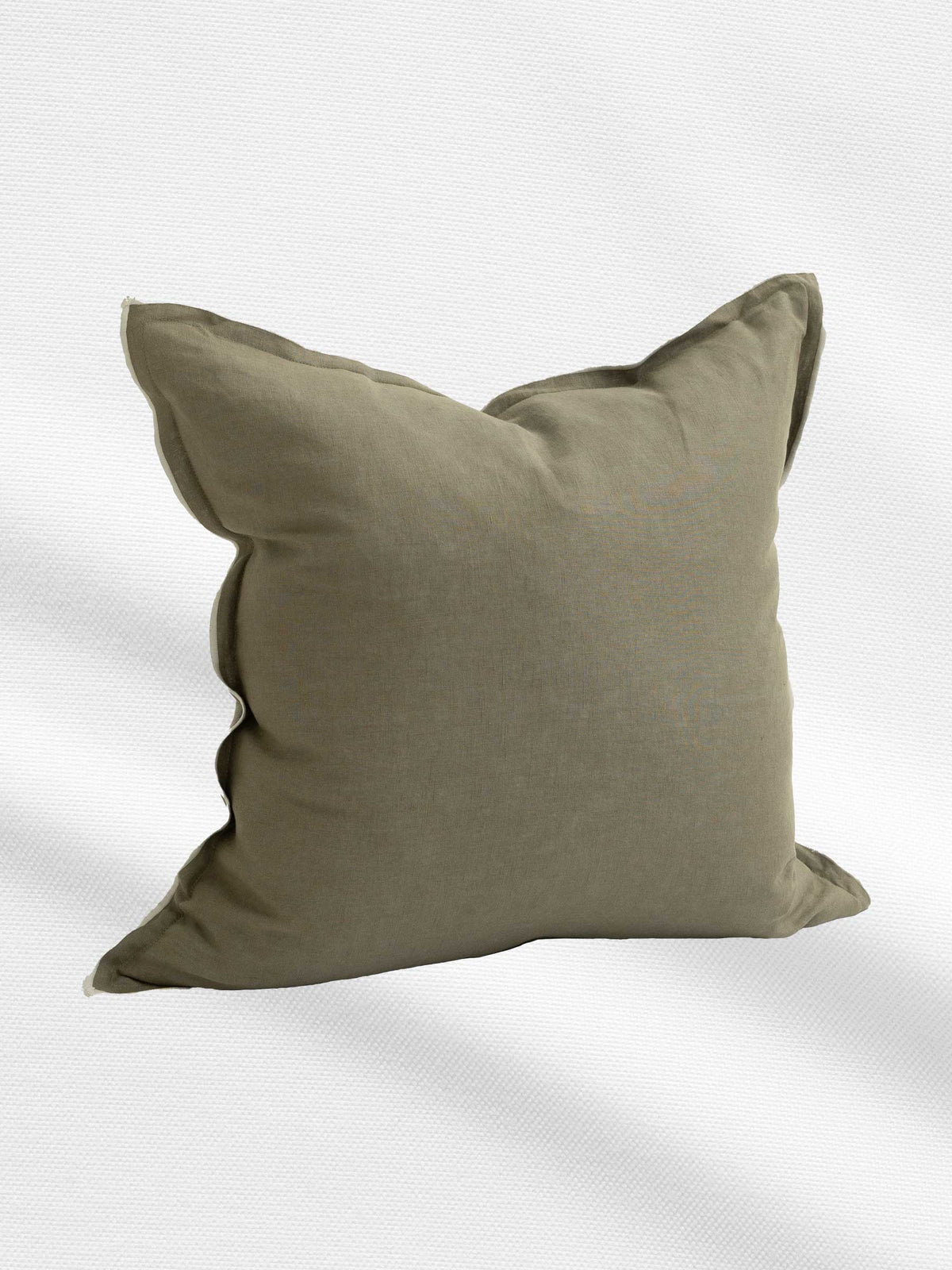 Harlow Linen Cushion Bayleaf | PRE ORDER