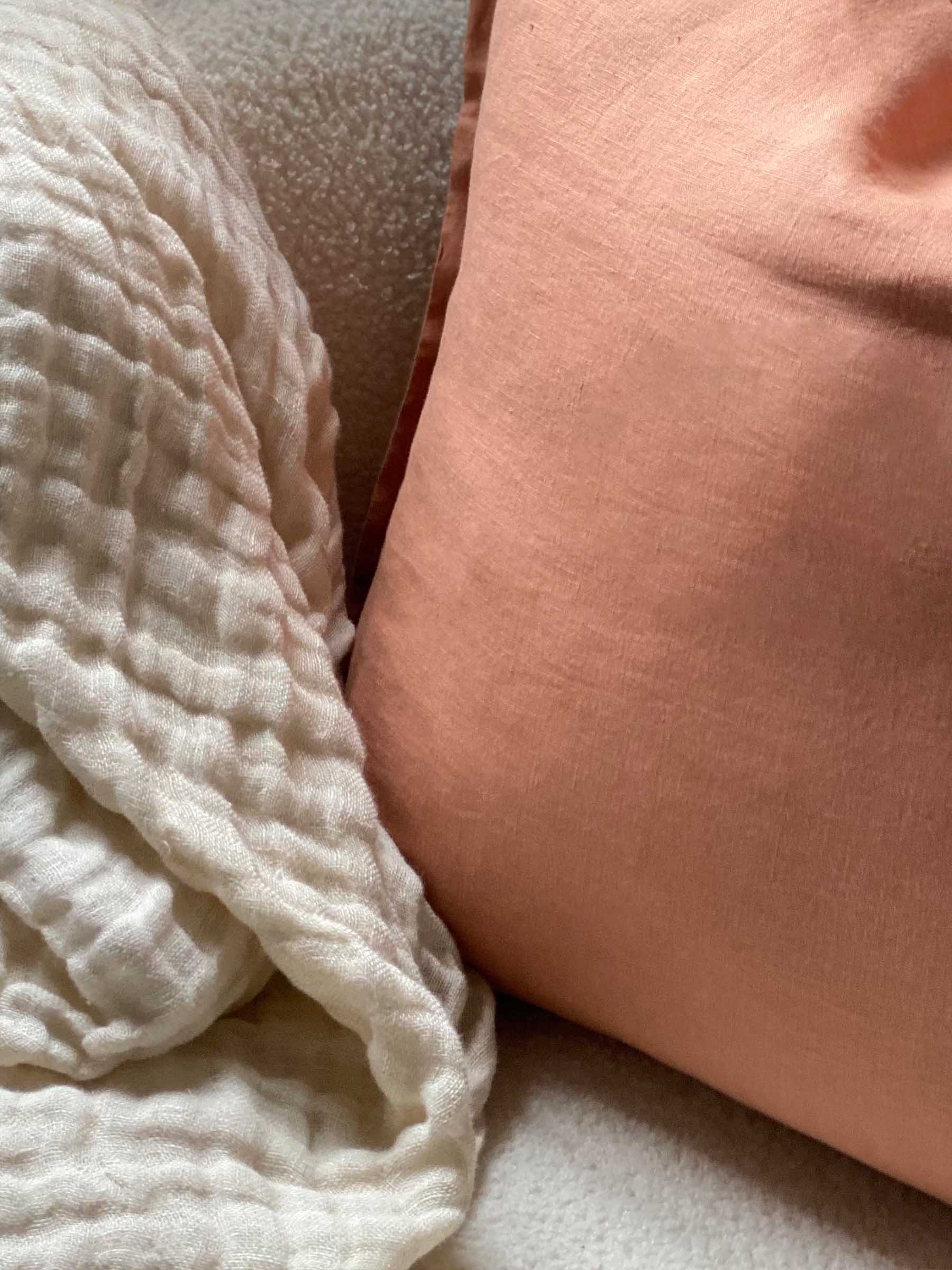 Felix Linen Cushion Clay