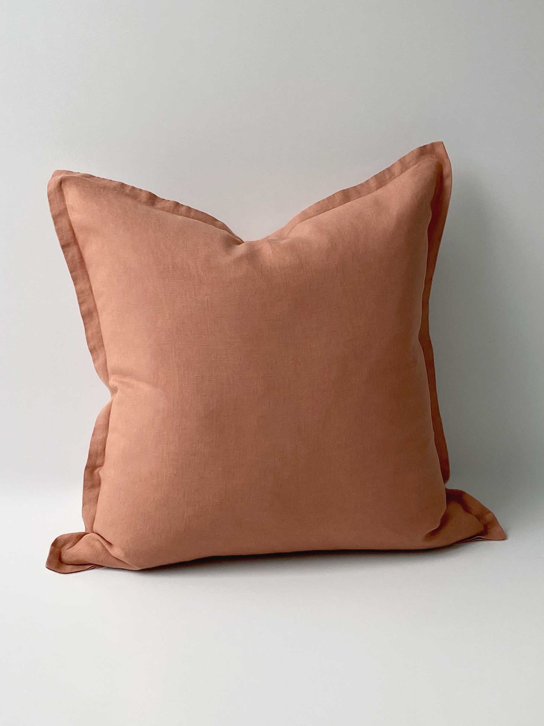 Felix Linen Cushion Clay