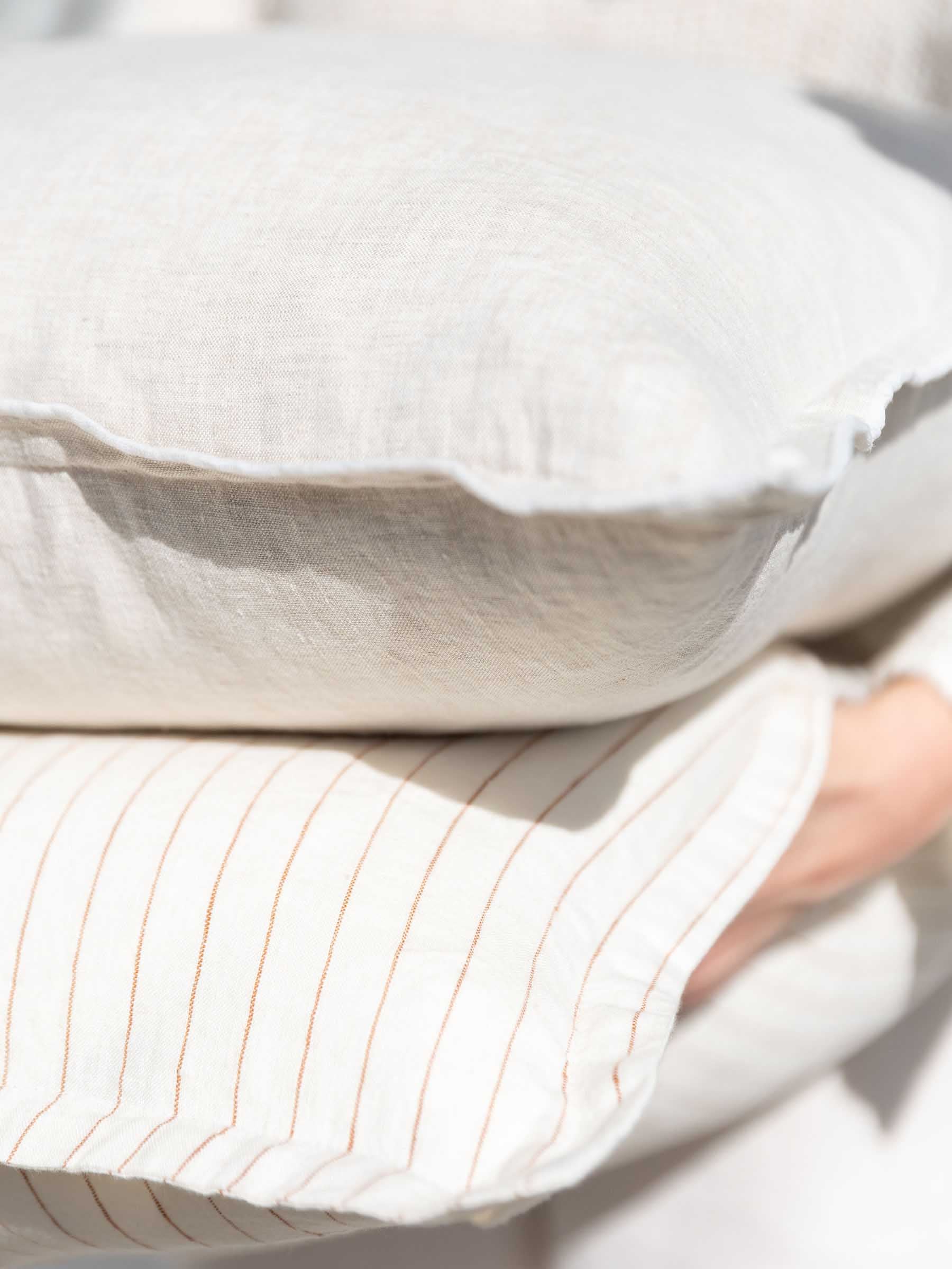 Harlow Linen Cushion Natural