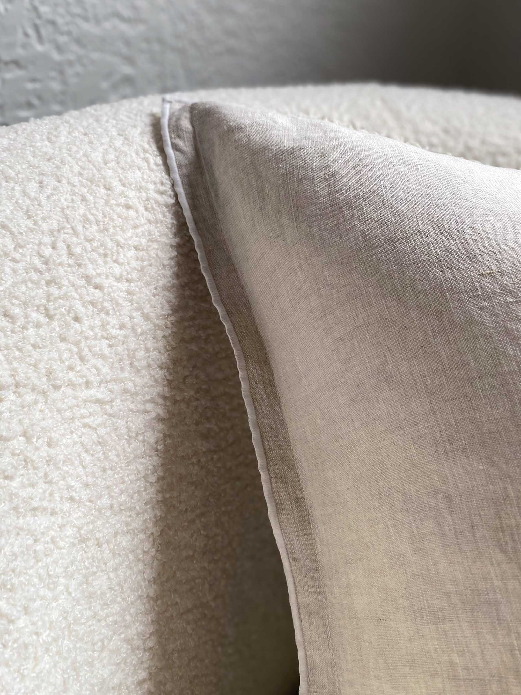 Harlow Linen Cushion Natural