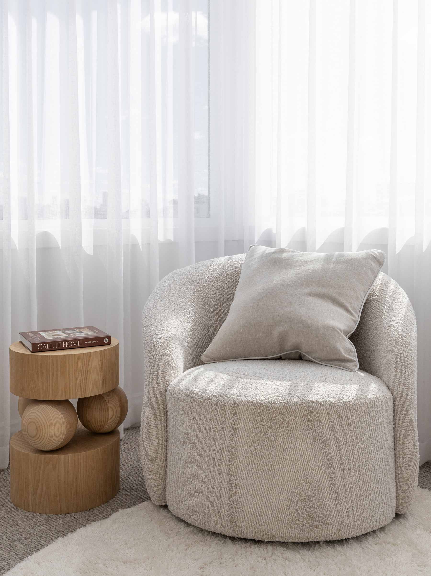 Piper Linen 55cm Cushion Natural